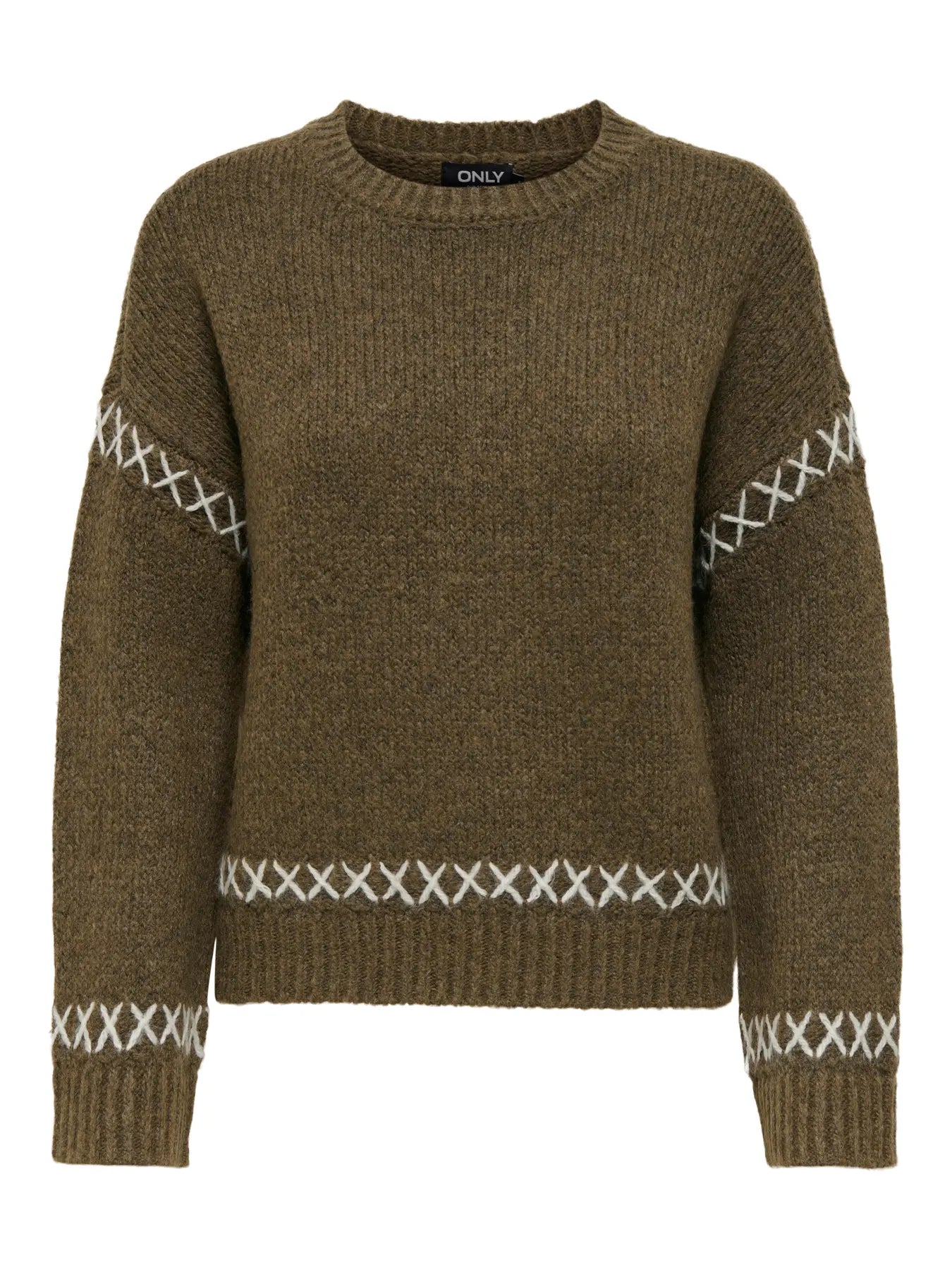 Cross Stitch jumper Brown