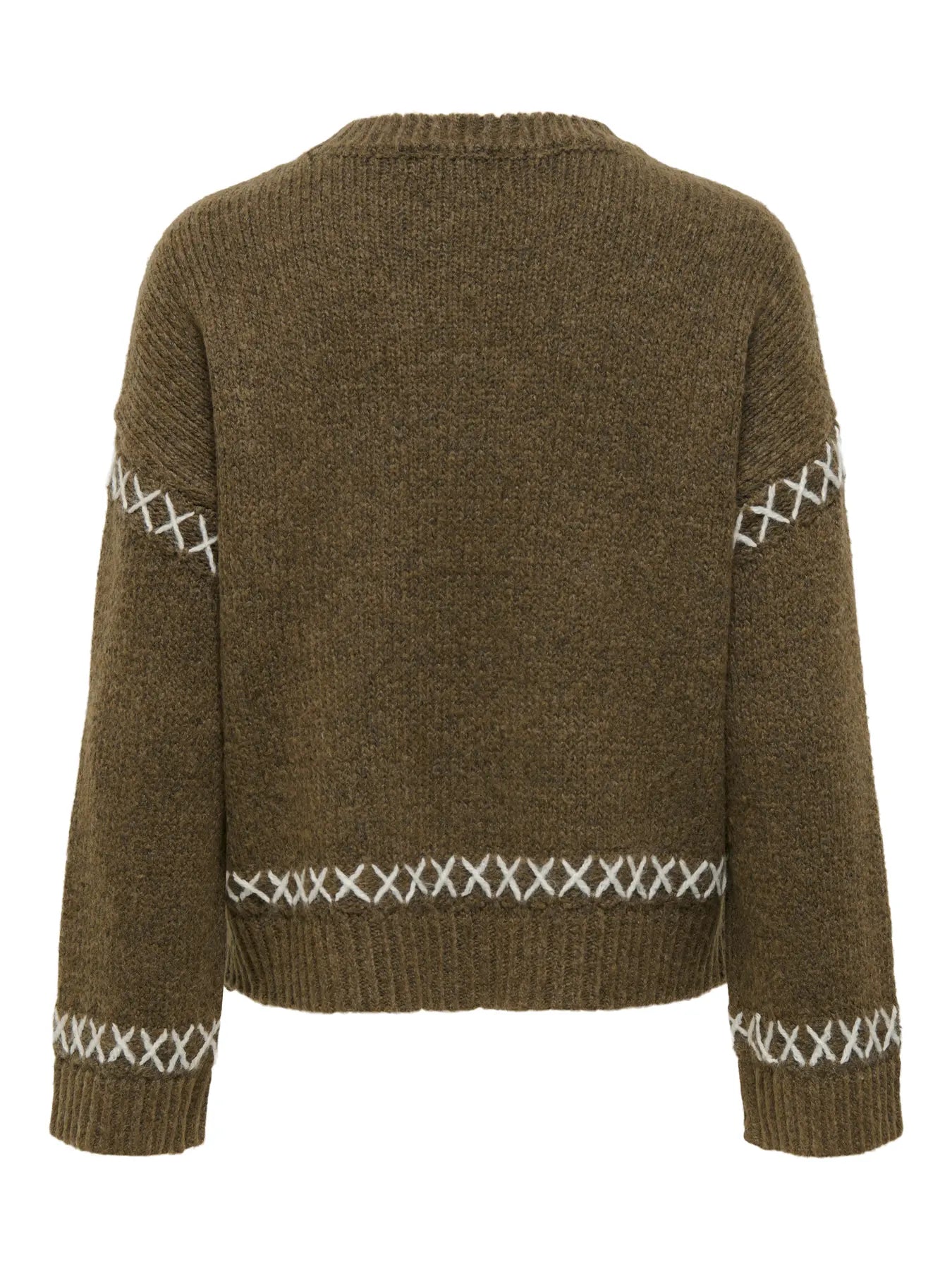 Cross Stitch jumper Brown