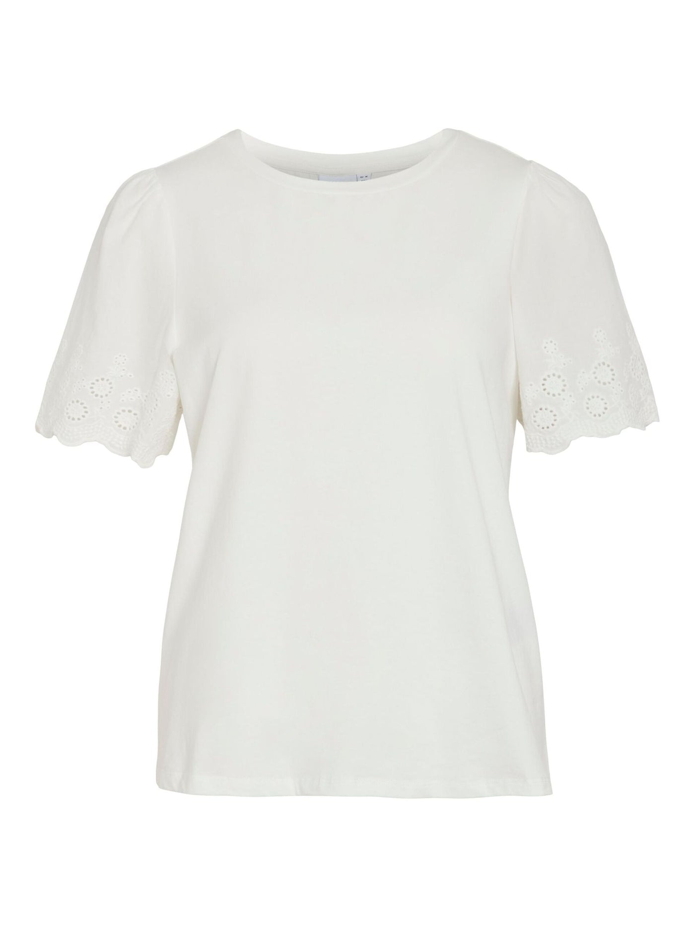 Broiderie Sleeve Tee