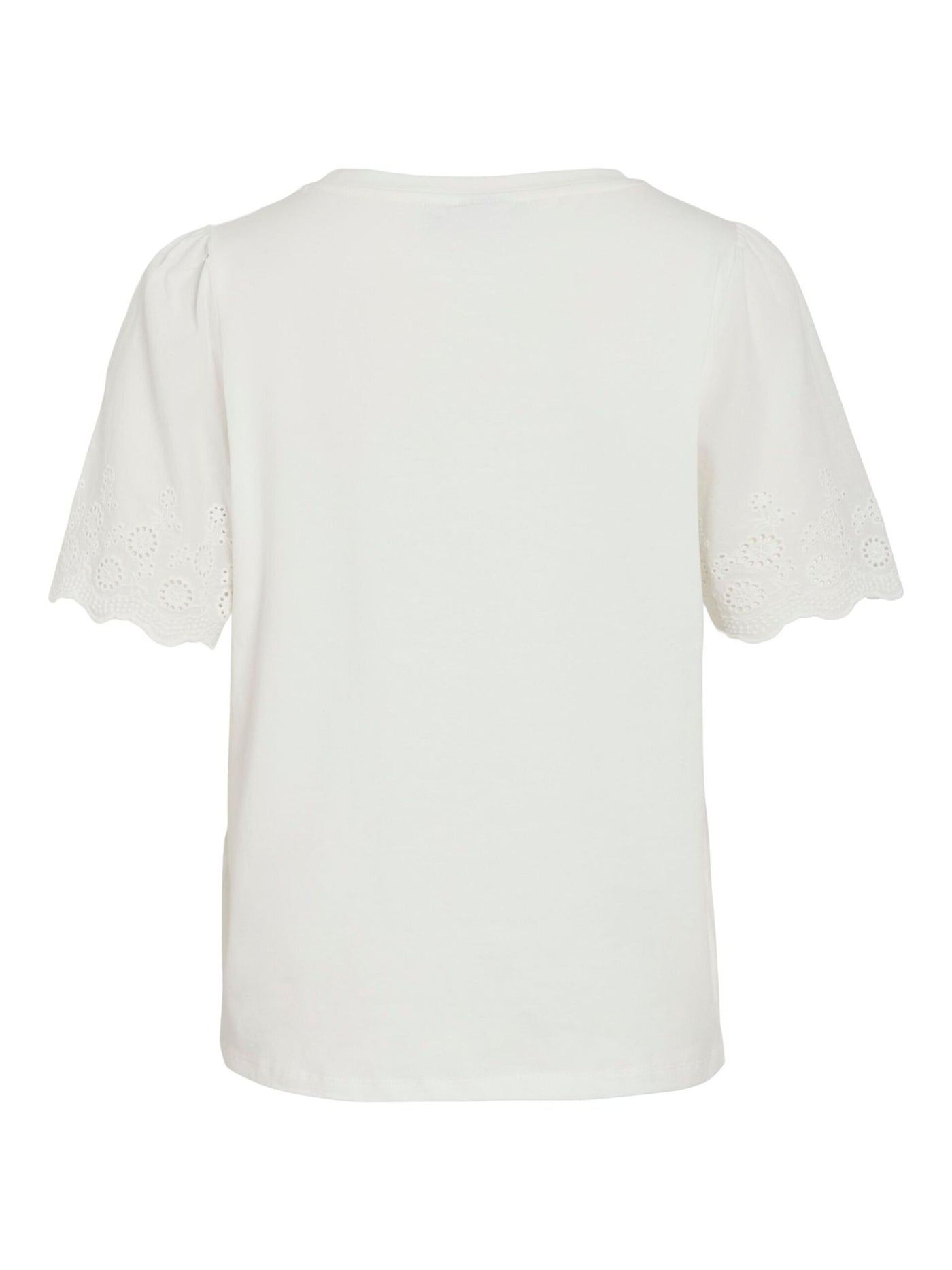 Broiderie Sleeve Tee