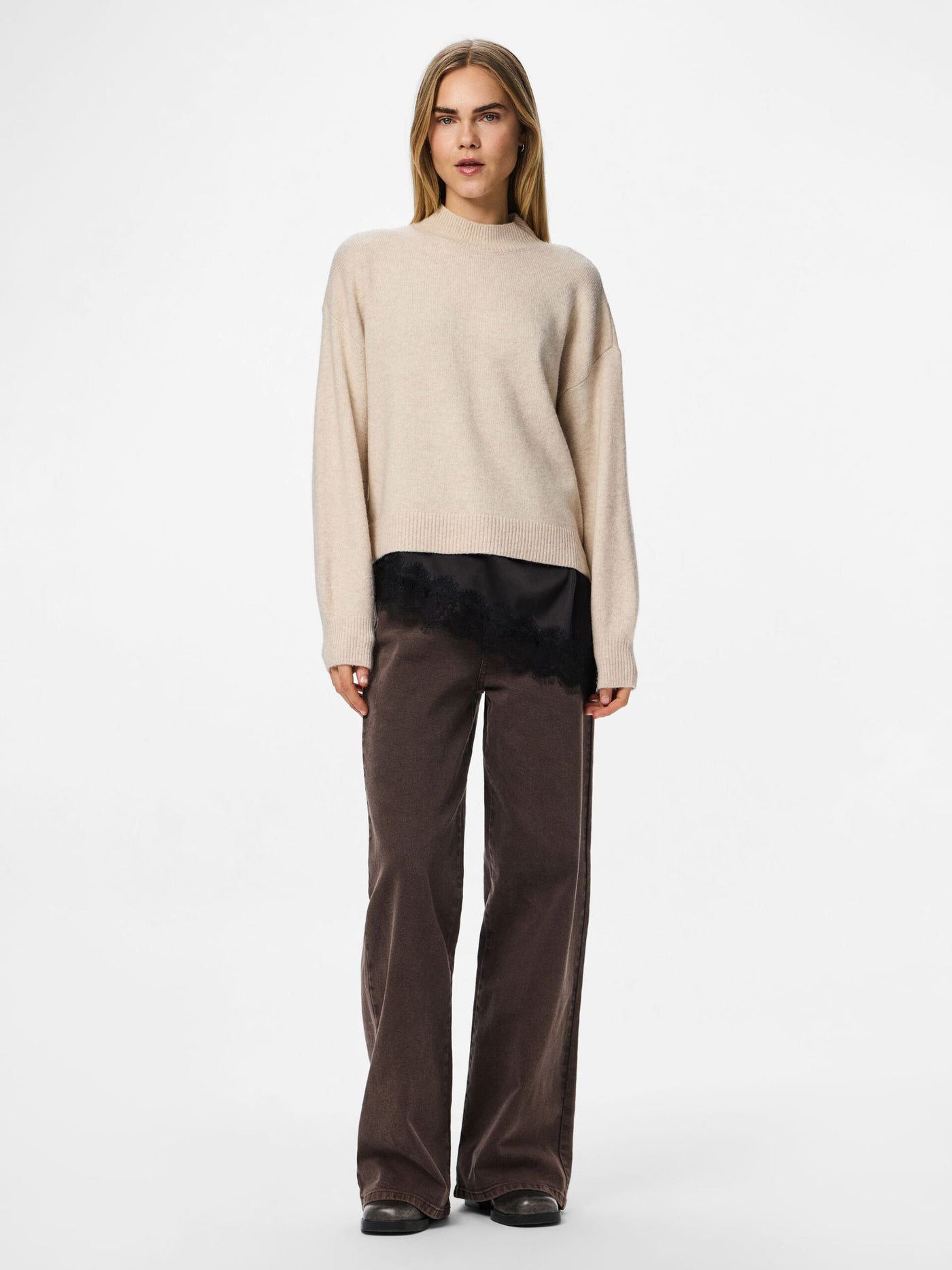 Malou High Neck Knit