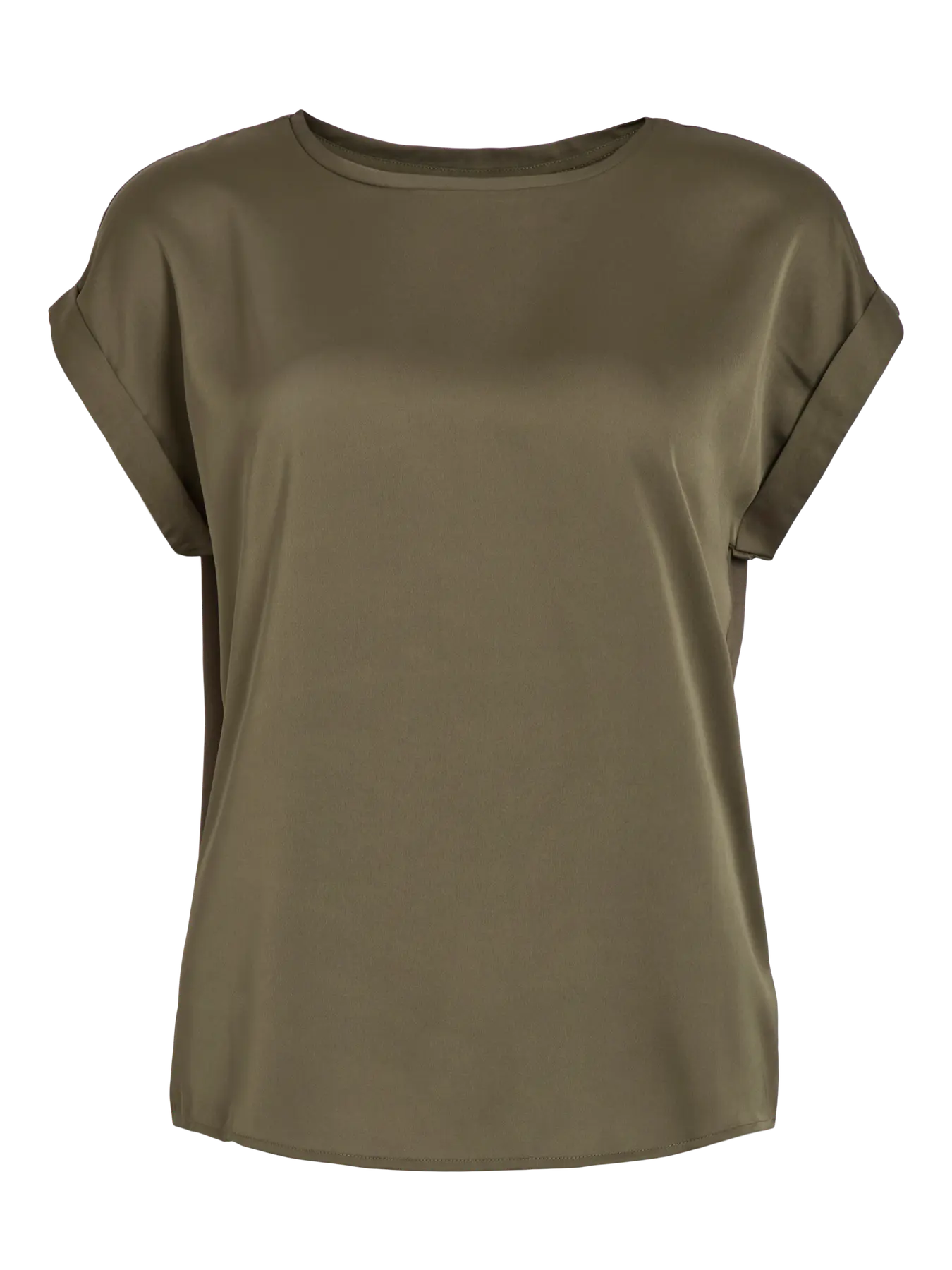 Satin Tee Khaki