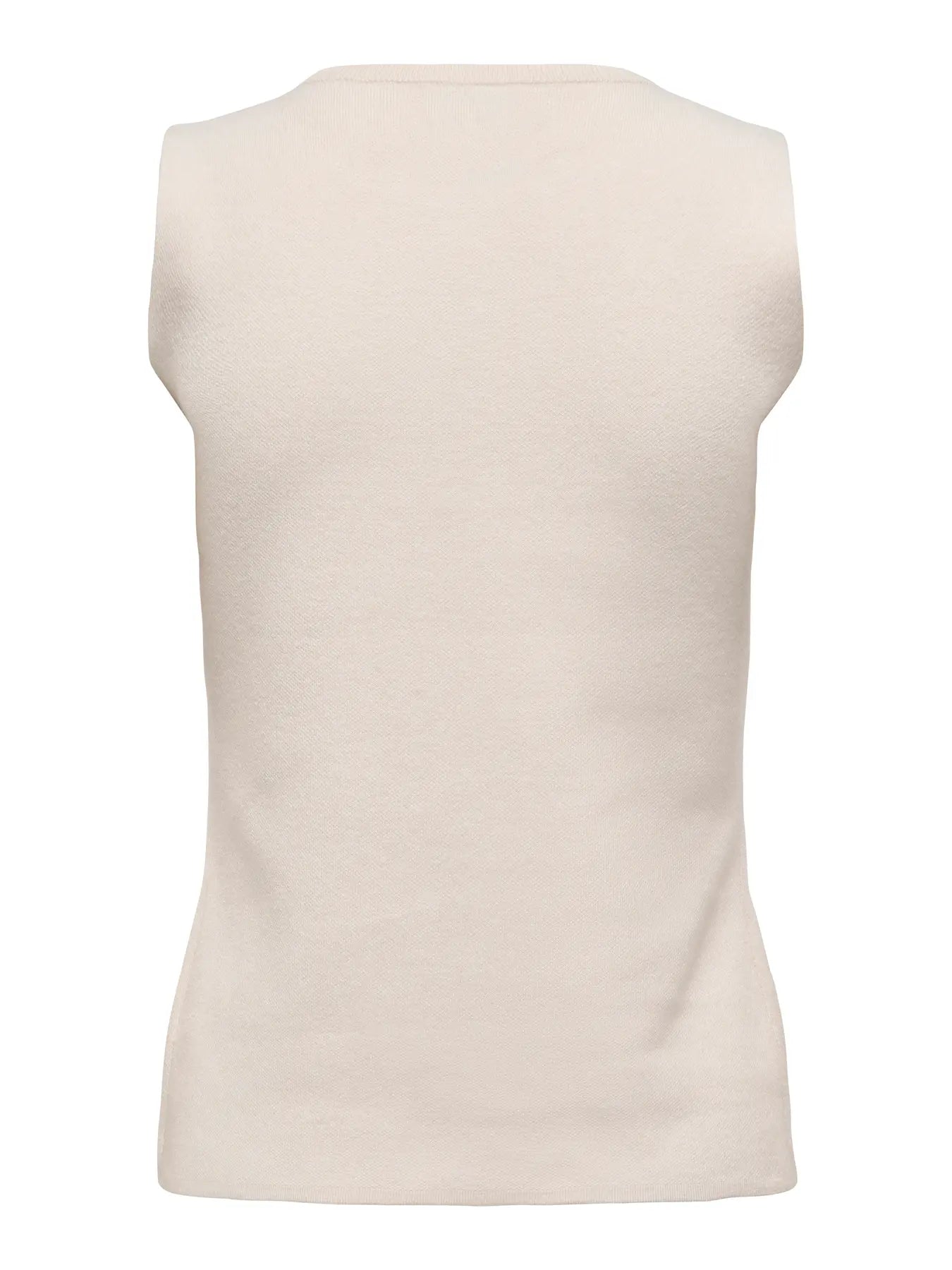 Knit Waistcoat Cream