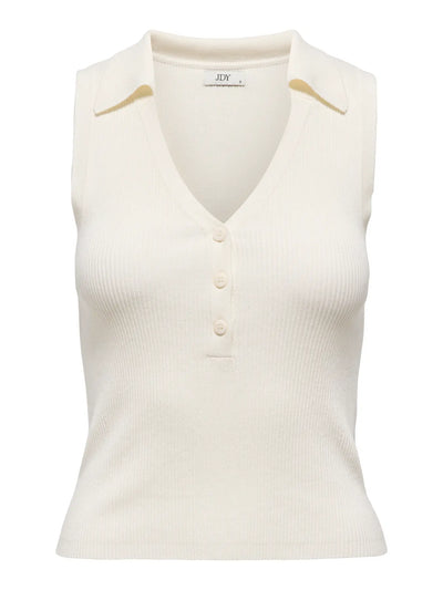 JDY Rib Tanktop White