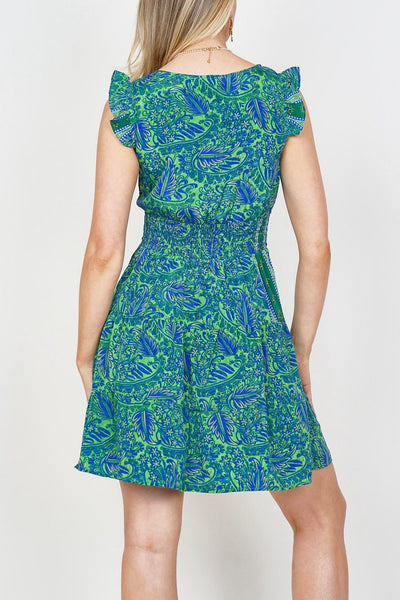 Sandy Peacock Dress