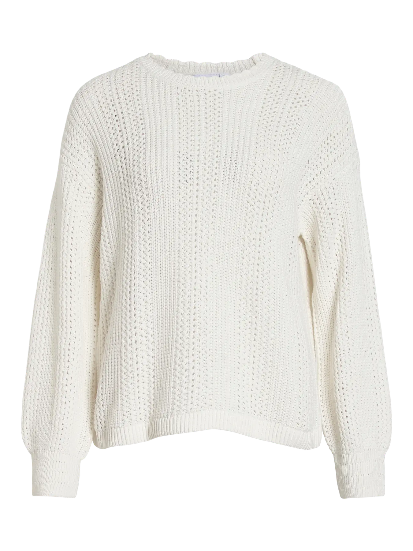 Licia 100% Cotton Jumper White