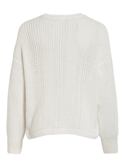 Licia 100% Cotton Jumper White