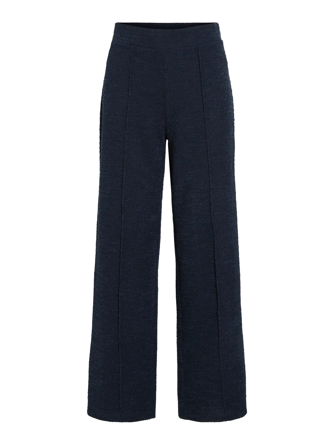 Navy Soft Wide Leg Pants