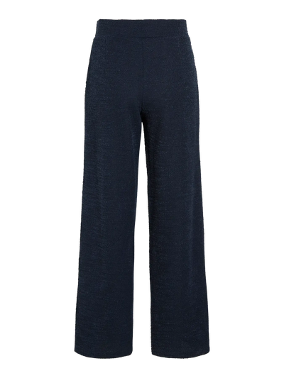 Navy Soft Wide Leg Pants