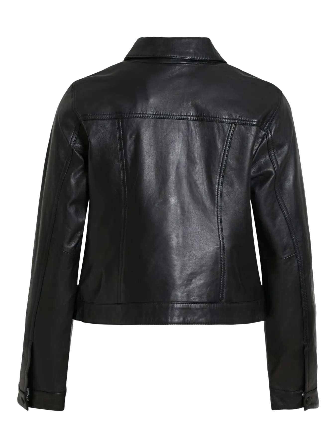 Leather Bomber Jacket