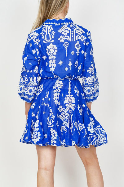 Bianca Dress Blue