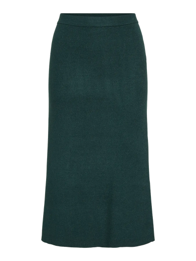 Kate Knitted Skirt Emerald