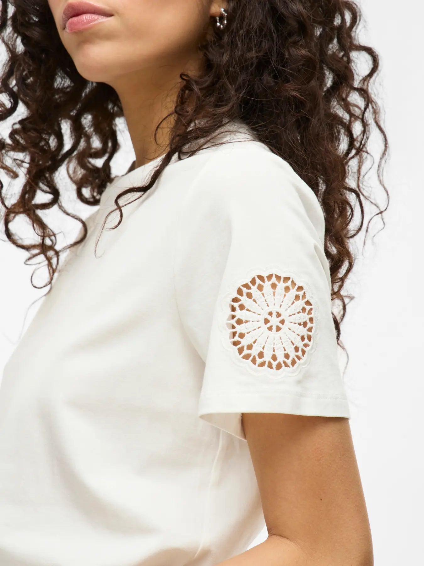 Crochet Arm Tee