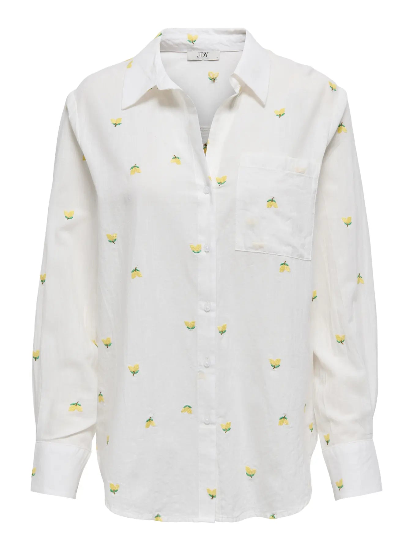 Embroidered Lemon Blouse