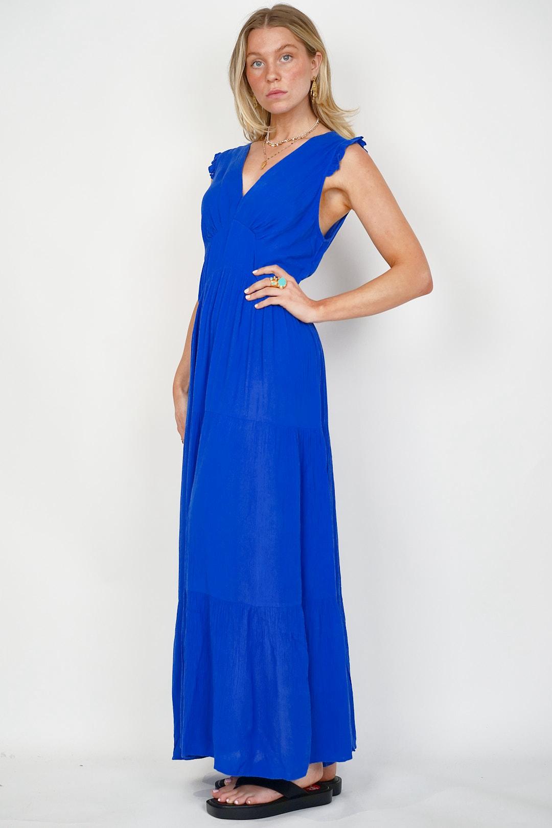 Pablo Maxi Dress Blue