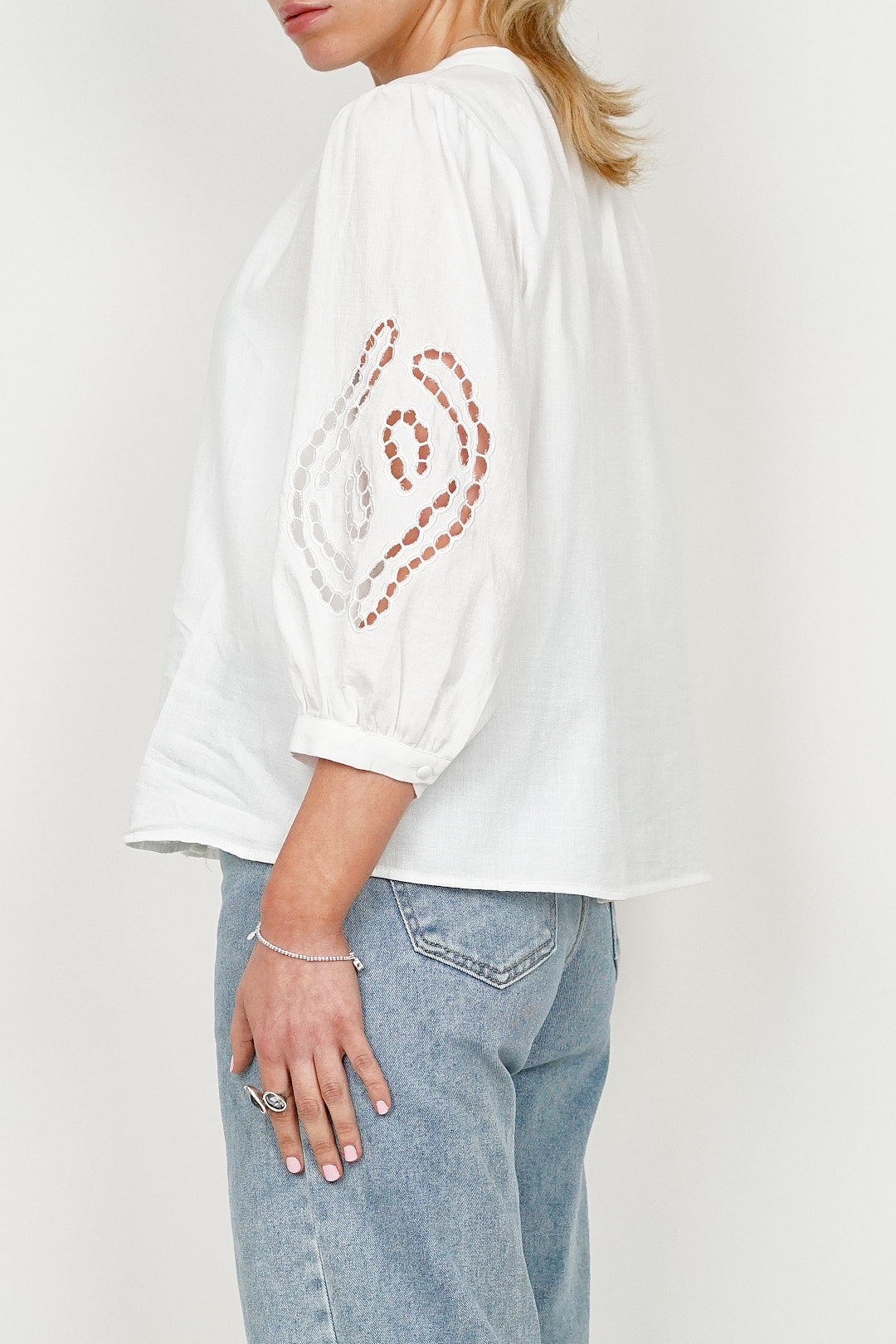 Ycoo Cut Work Blouse 4685