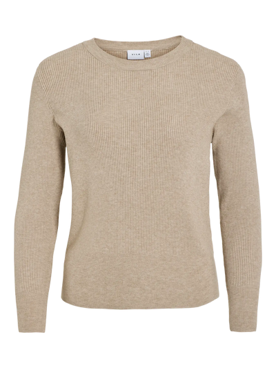 Kate Slimline Jumper Taupe