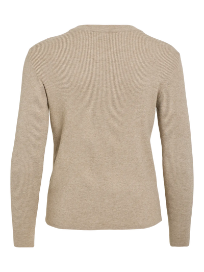 Kate Slimline Jumper Taupe