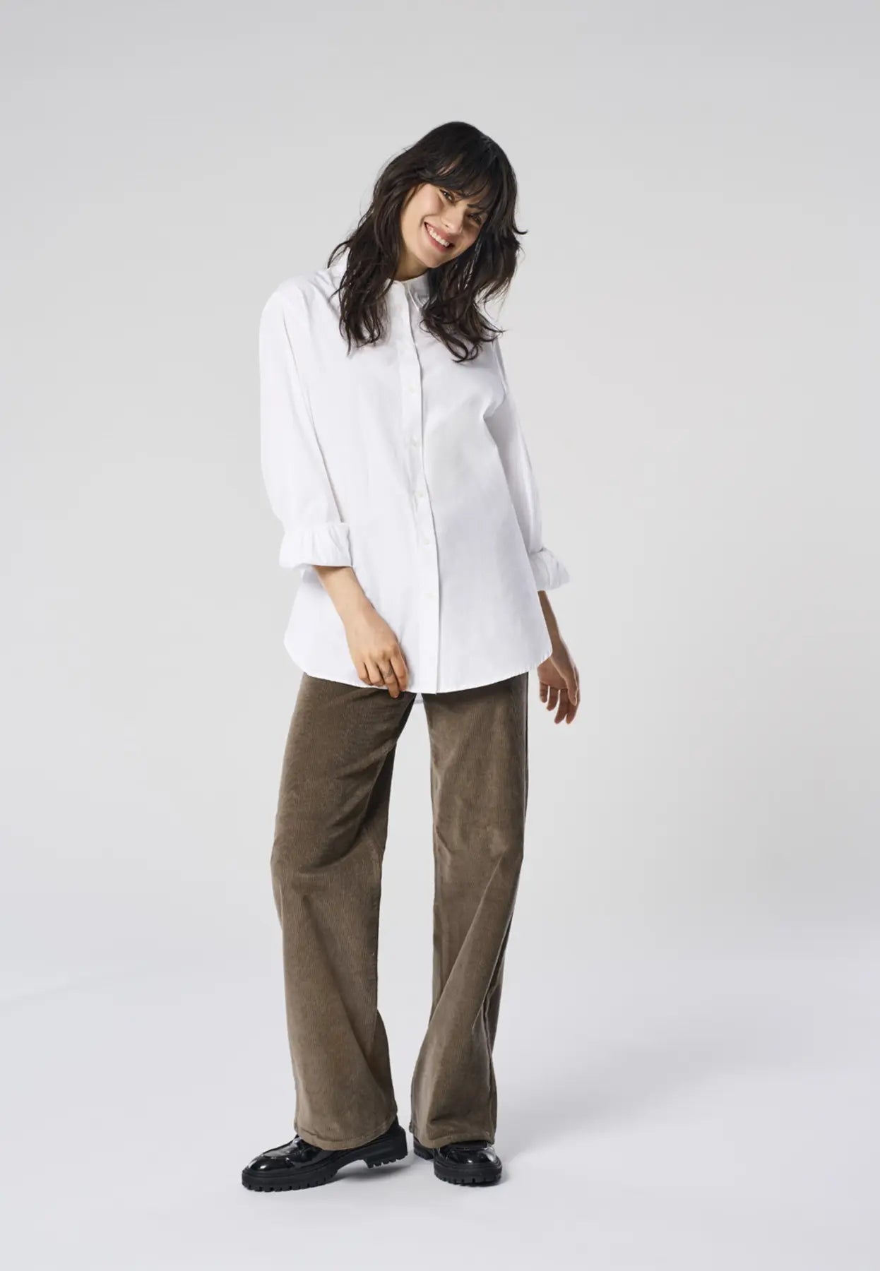 Hope Cord Trousers Chocolate