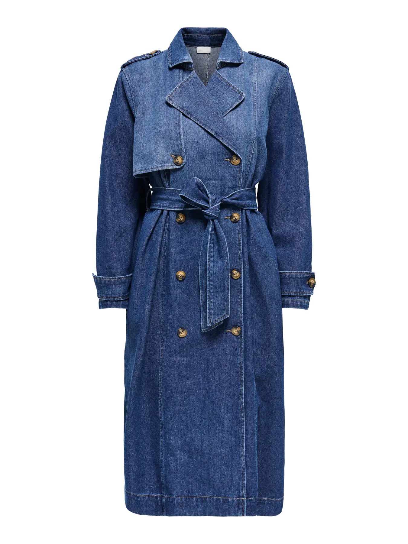 Denim Trench Coat