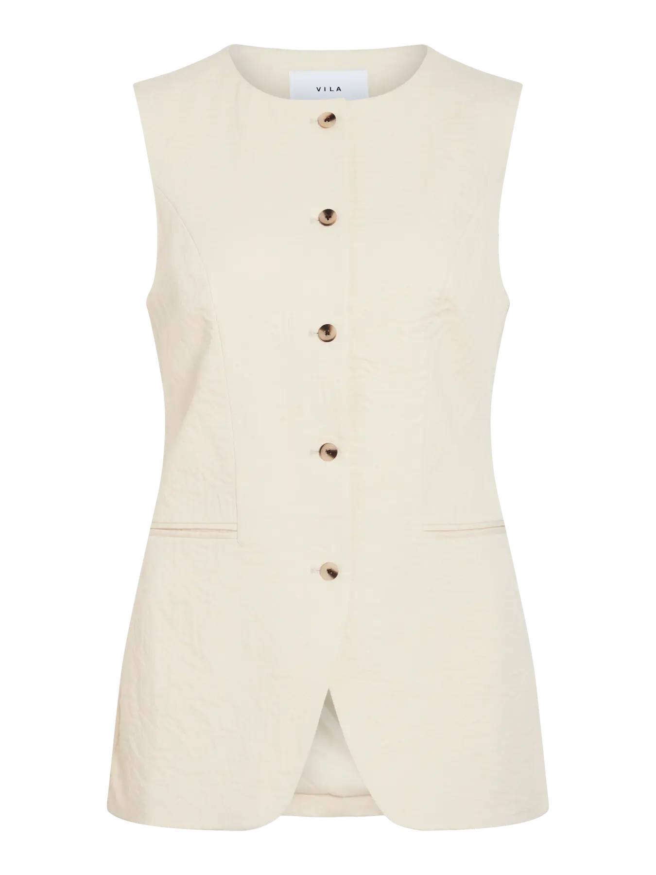 Freja Waistcoat Cream