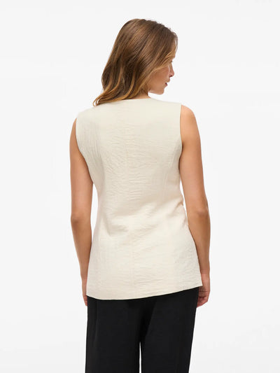 Freja Waistcoat Cream