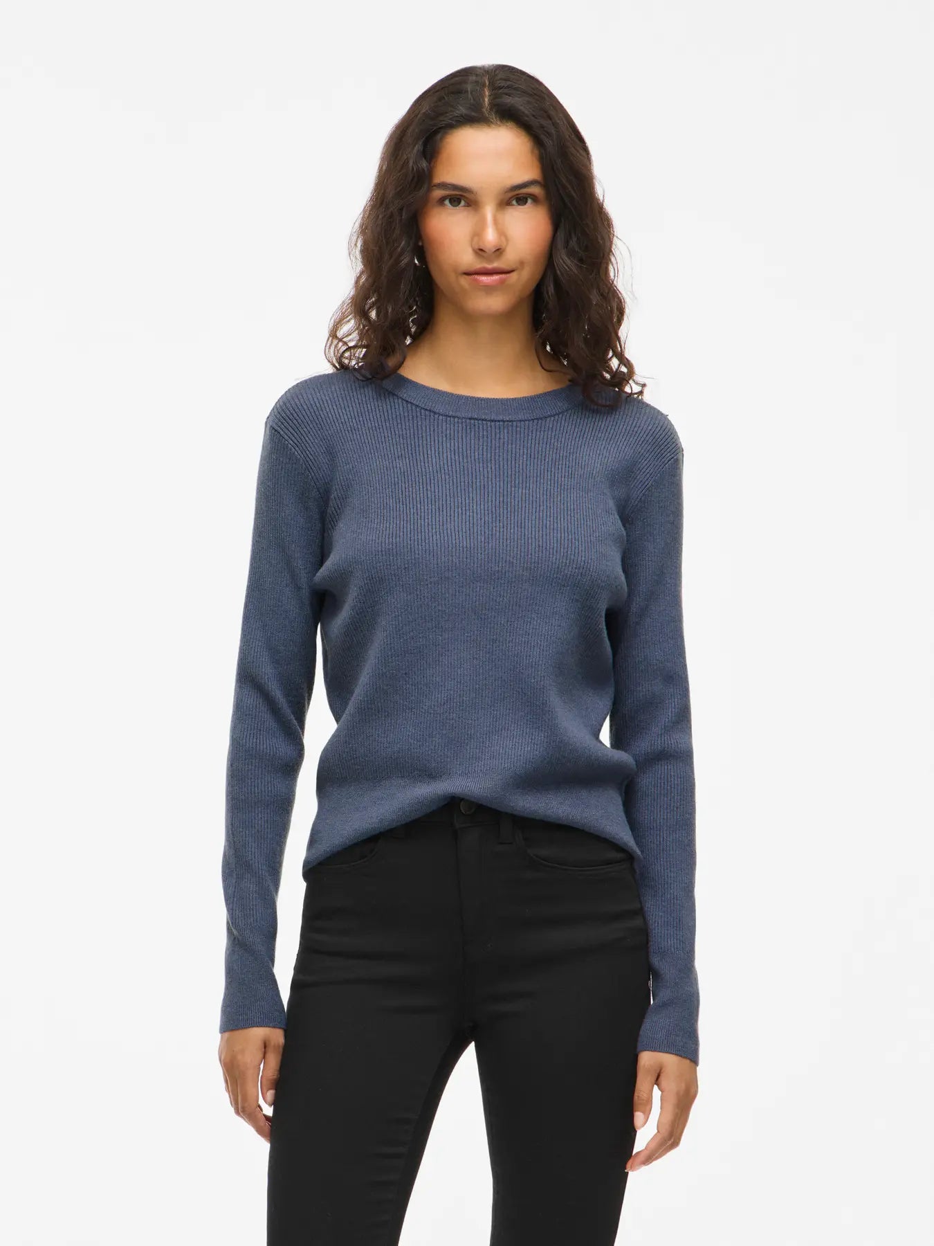 Kate Slimline Jumper Blue