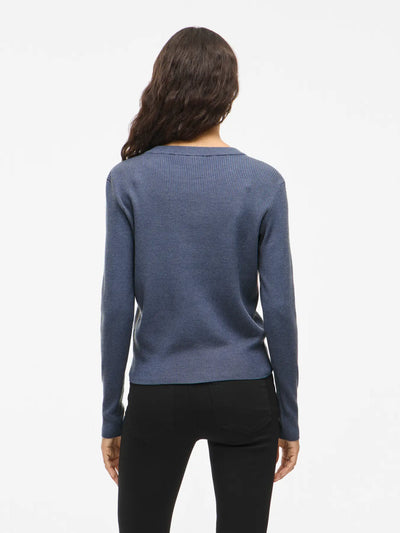 Kate Slimline Jumper Blue