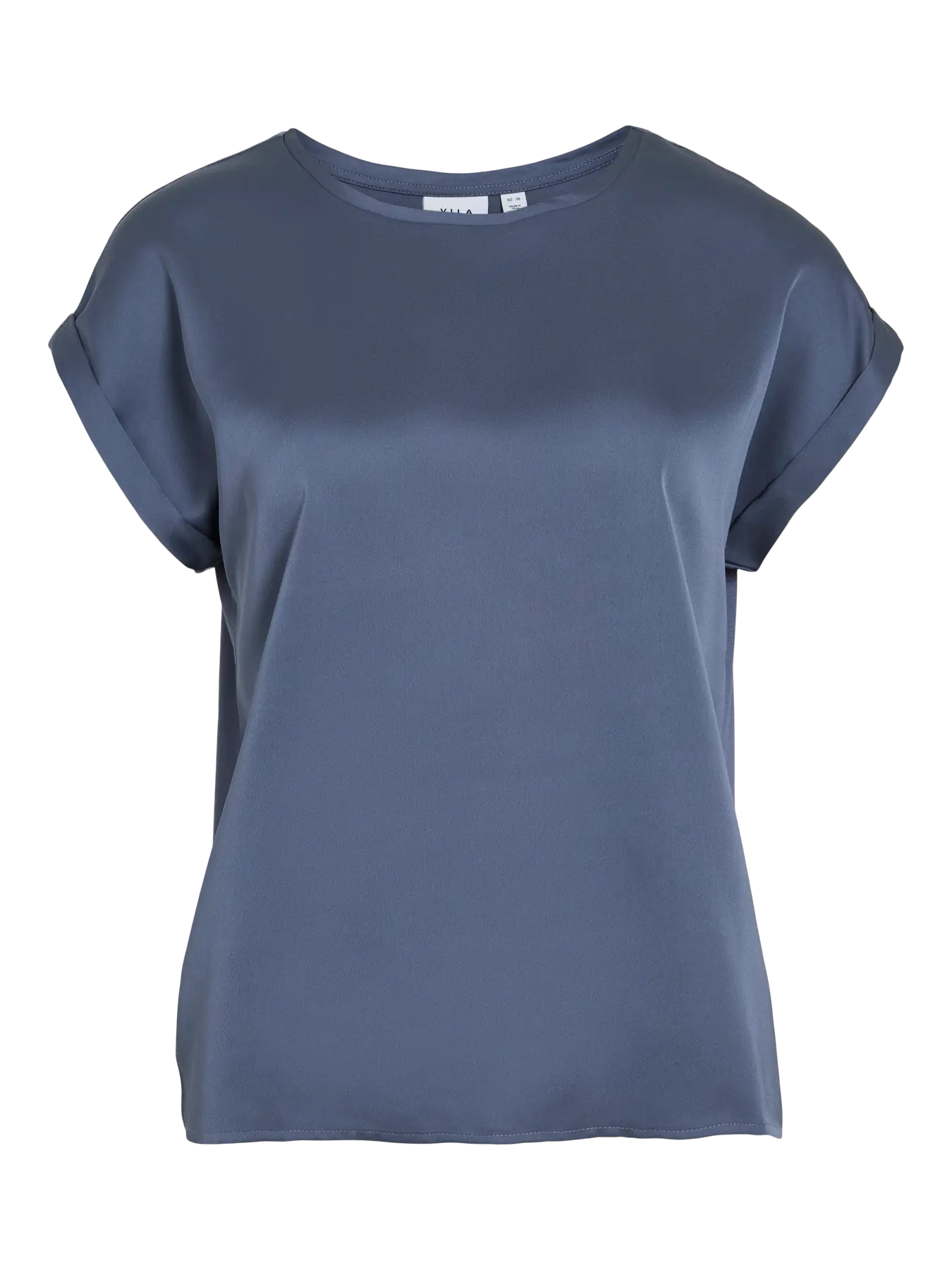 Satin Tee Petrol