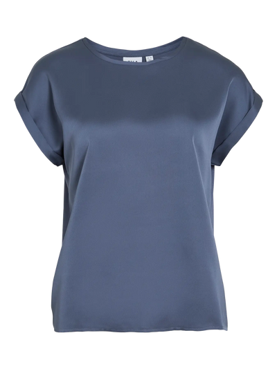Satin Tee Petrol