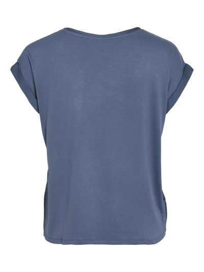 Satin Tee Petrol