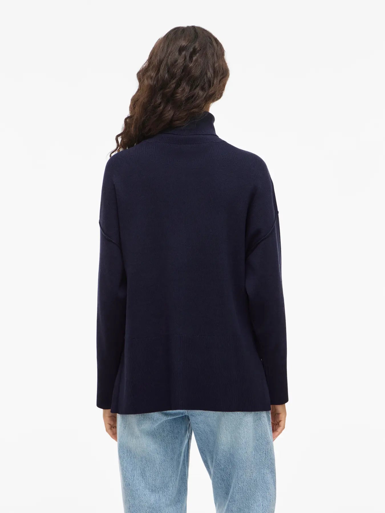 Ostoria Roll neck Jumper Navy
