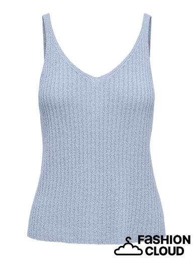 Maia Knit Cami blue