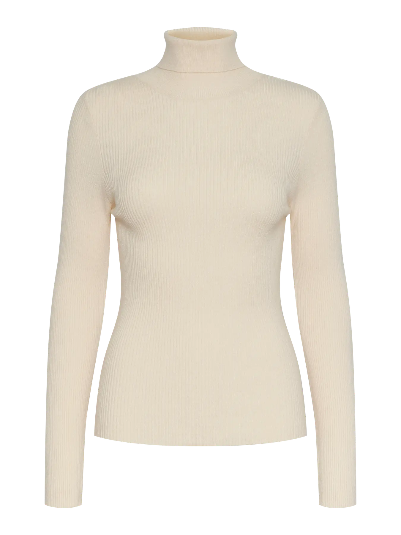 Mira Roll Neck Jumper White