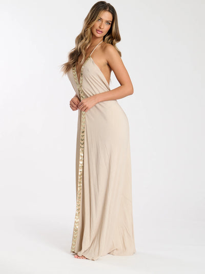 Gold Beach Dress