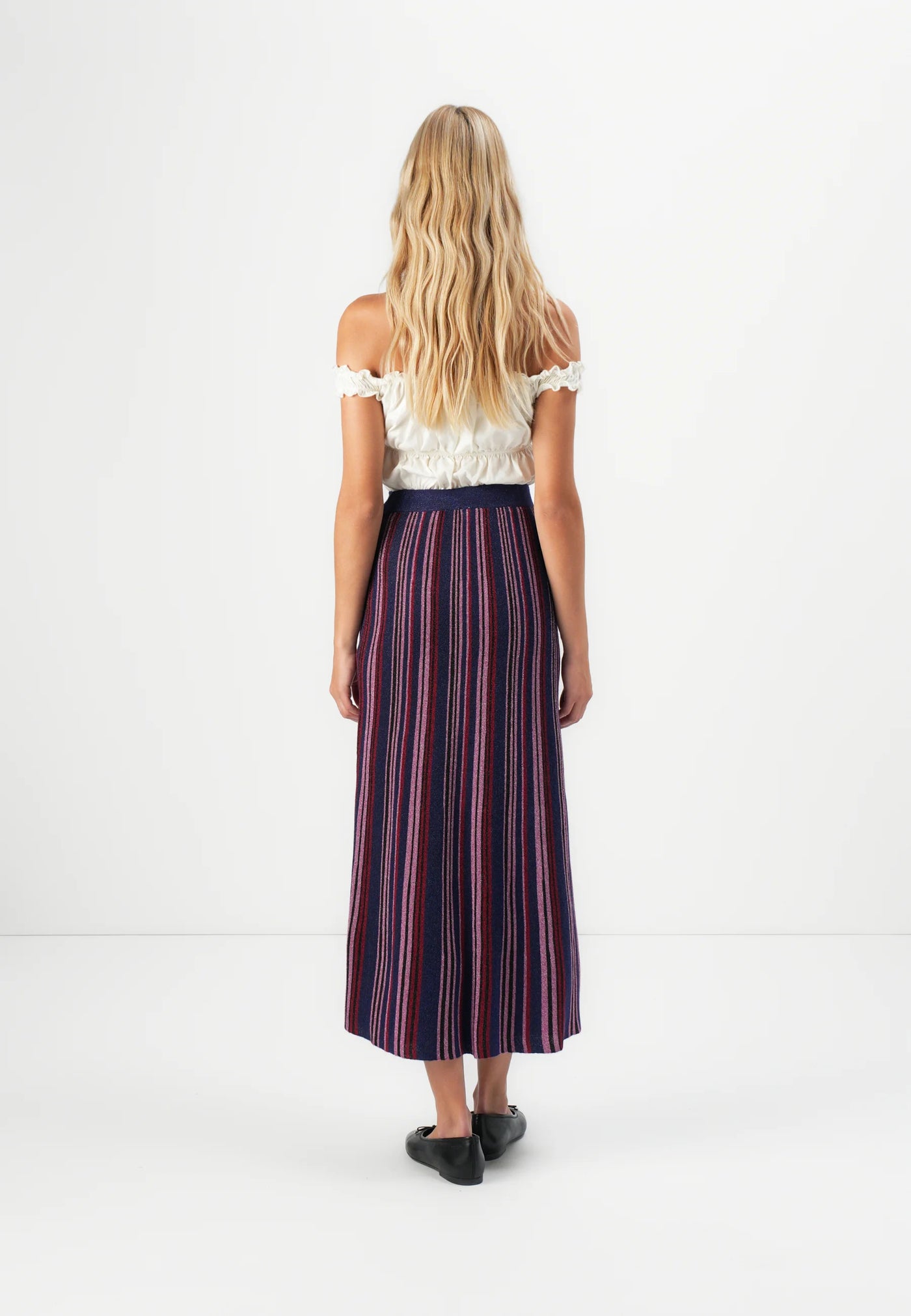 Raspberry Knit Set Skirt