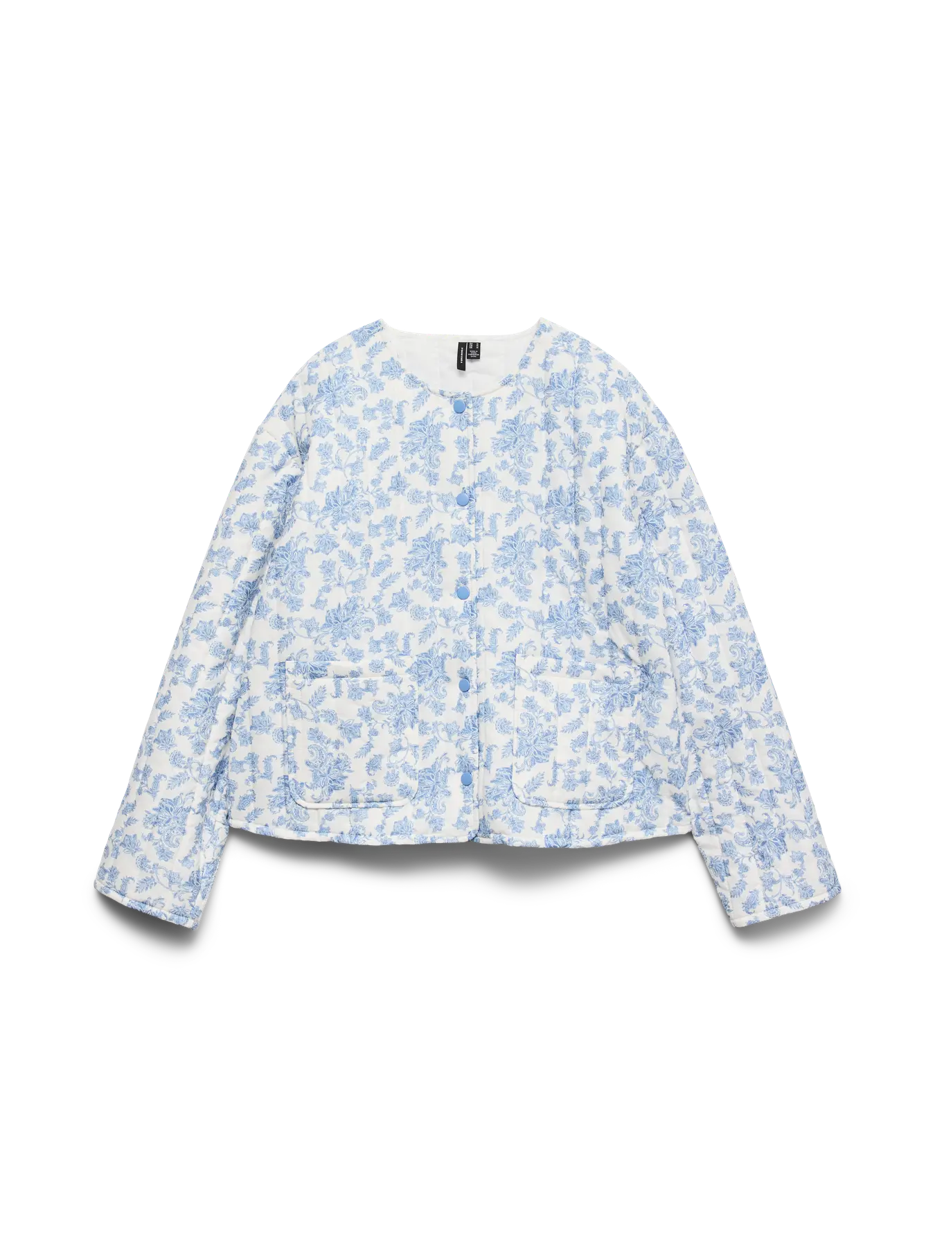Blue/White Quilted Jacket