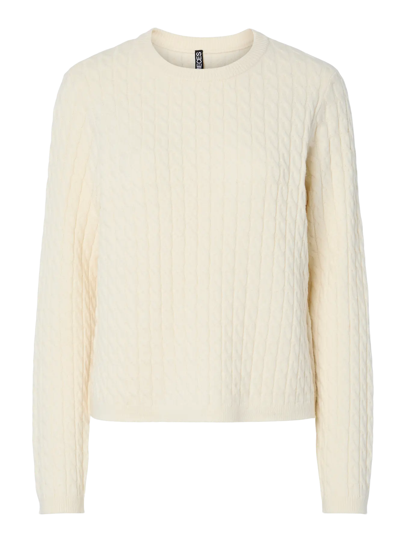 Soft Rope Knit Jumper White
