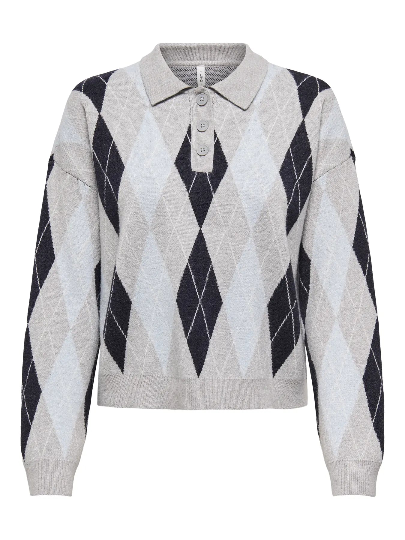 Libi Argyle Knit
