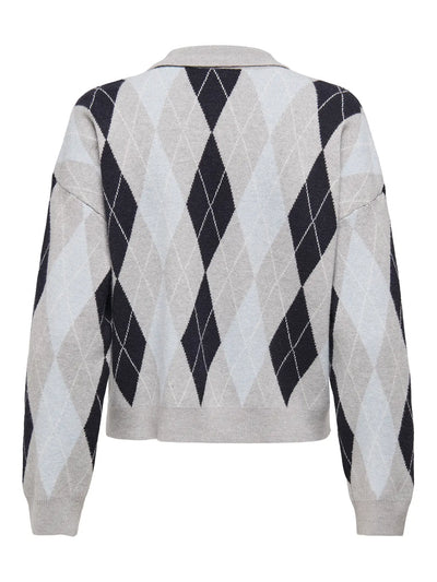 Libi Argyle Knit