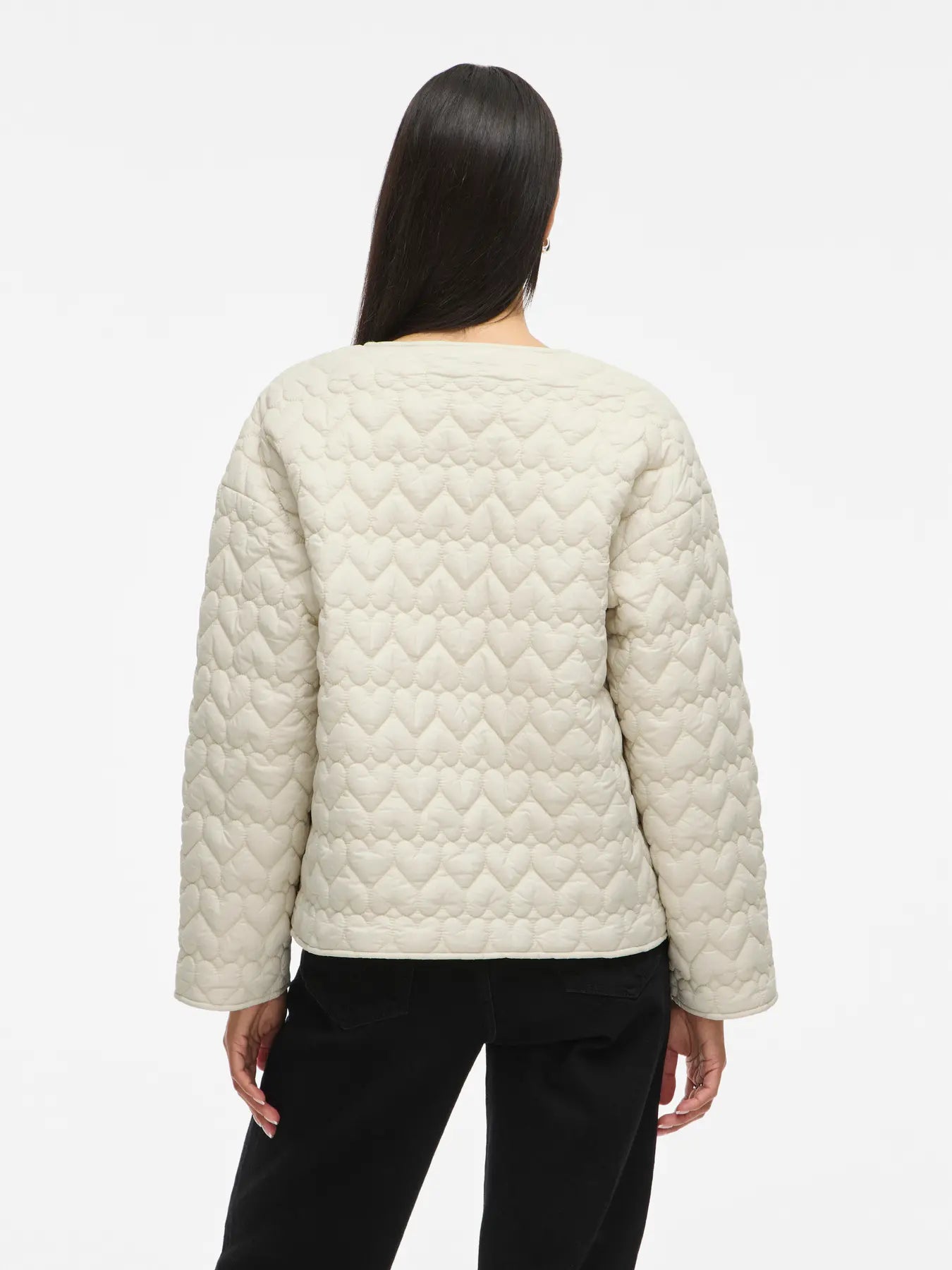 Quilted Jacket White