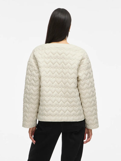 Quilted Jacket White