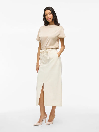 Linen Pencil Skirt