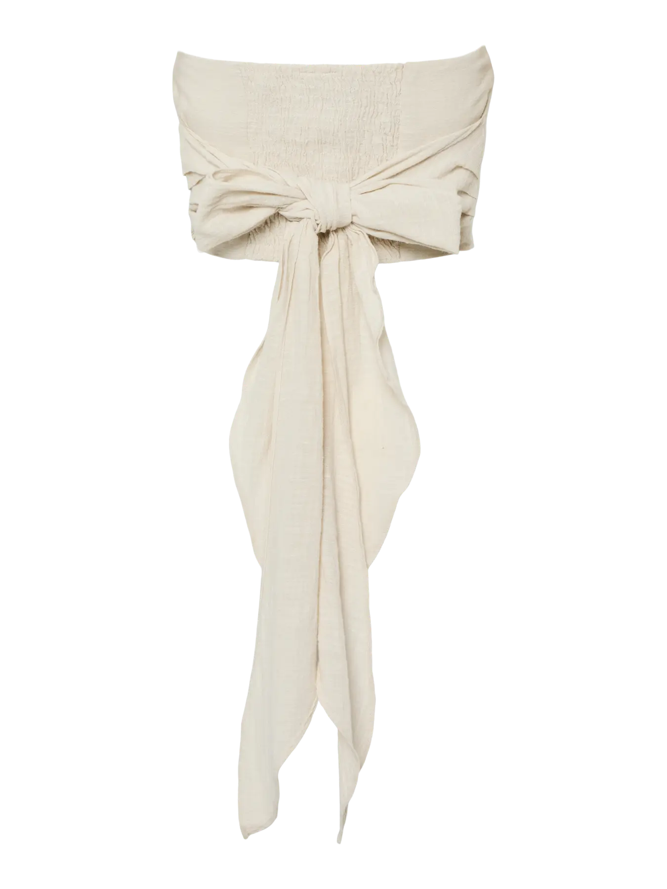 Linen Bandeau Top