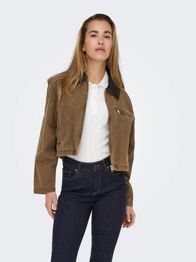 Short Canvas Jacket
