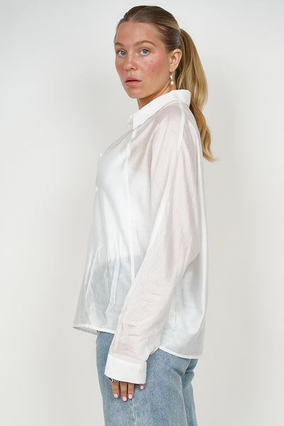Sweewe Sheer White Blouse