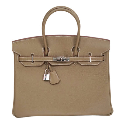 B35cm Togo Leather Bag