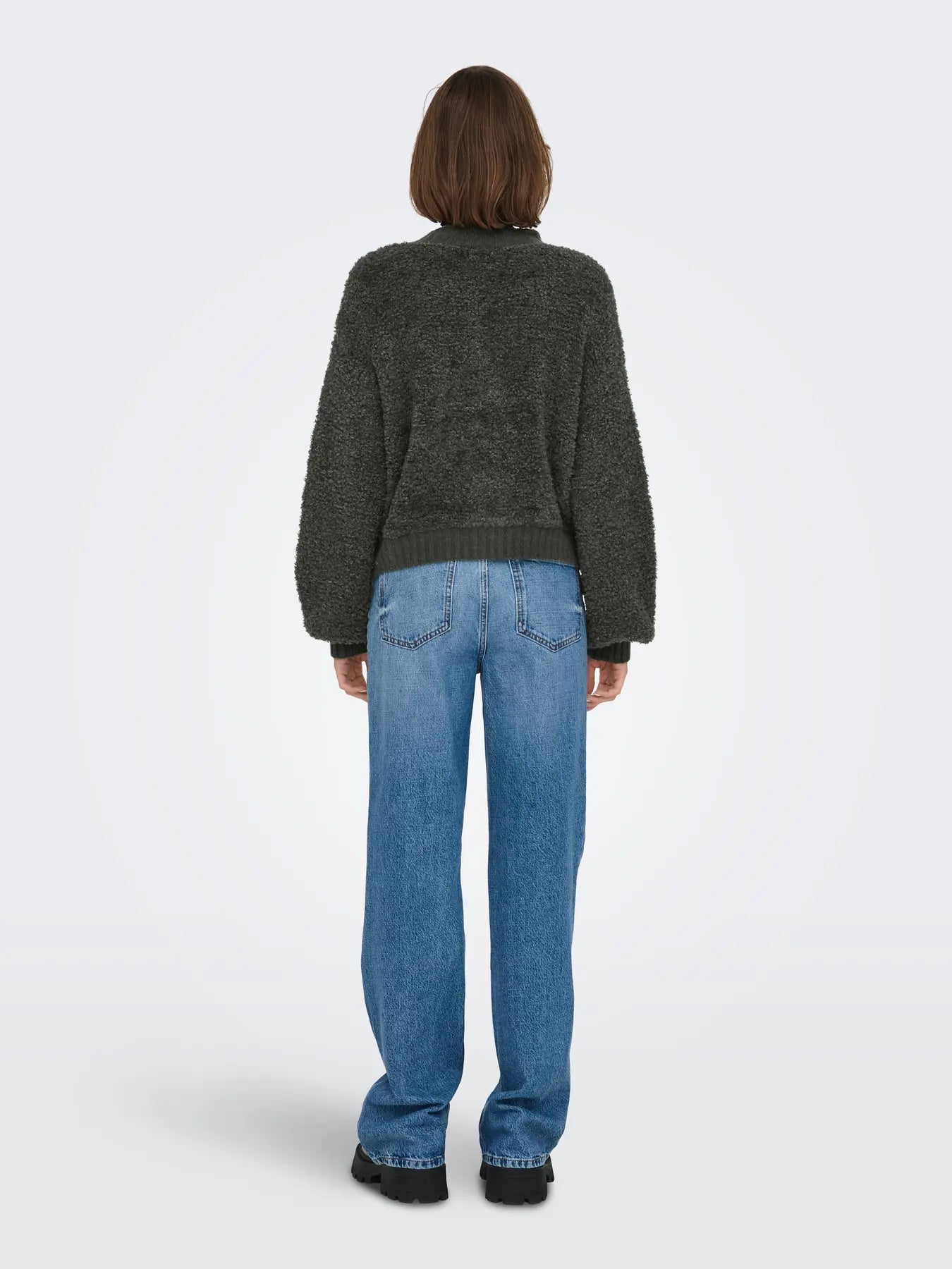 Eira Cardigan Darkest Green