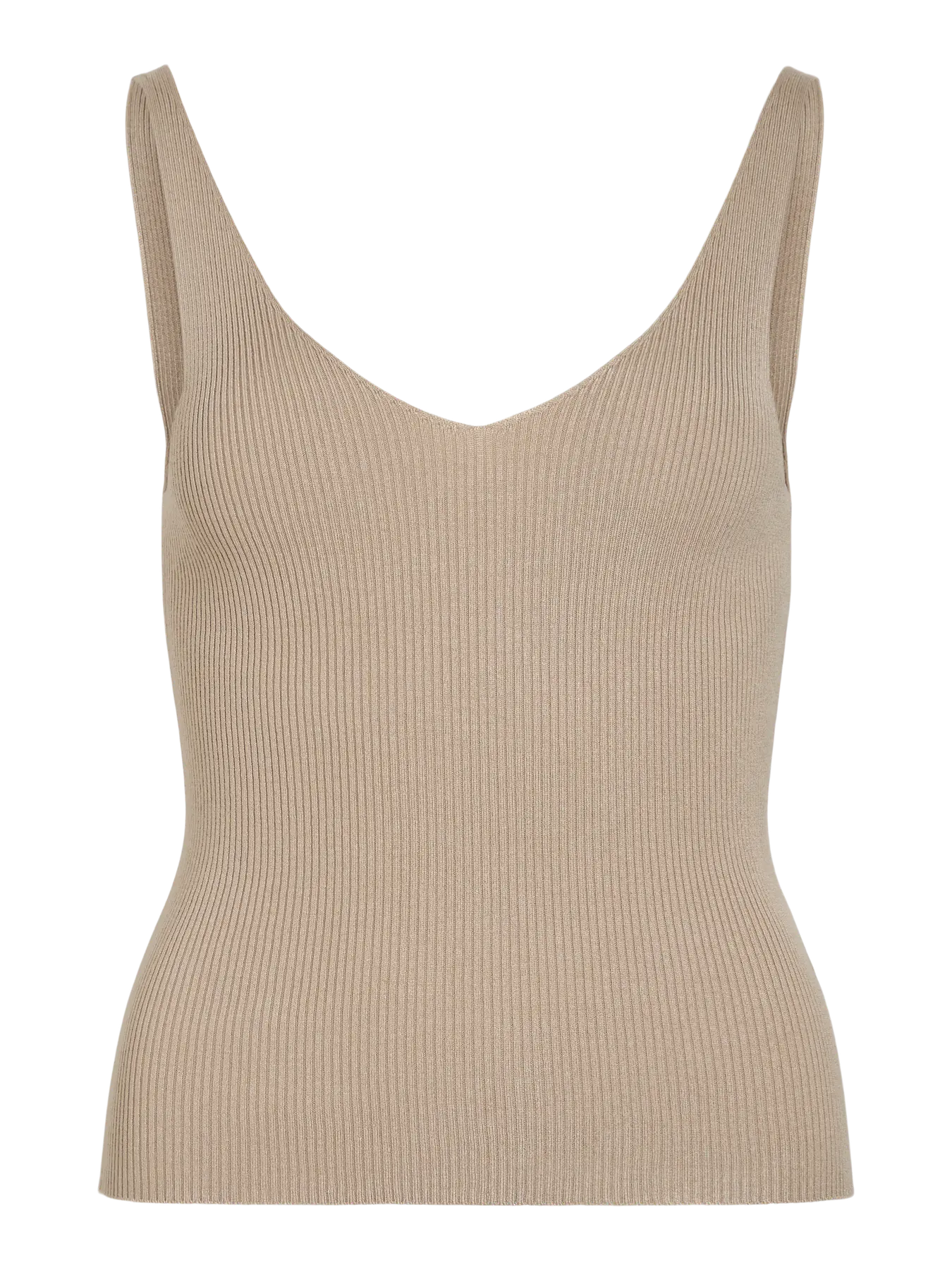 Elevated Knit Cami Taupe