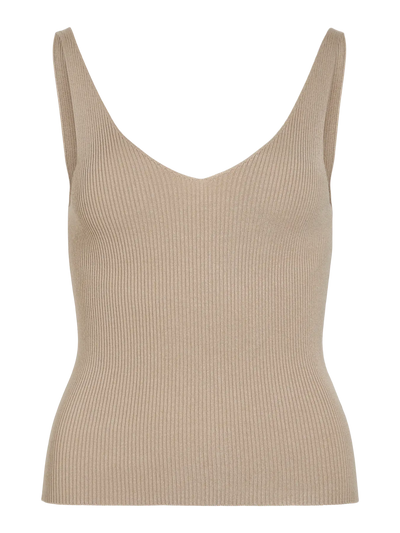 Elevated Knit Cami Taupe